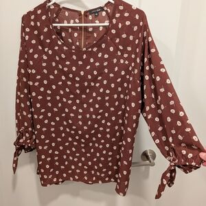 Papermoon Brown Floral Blouse